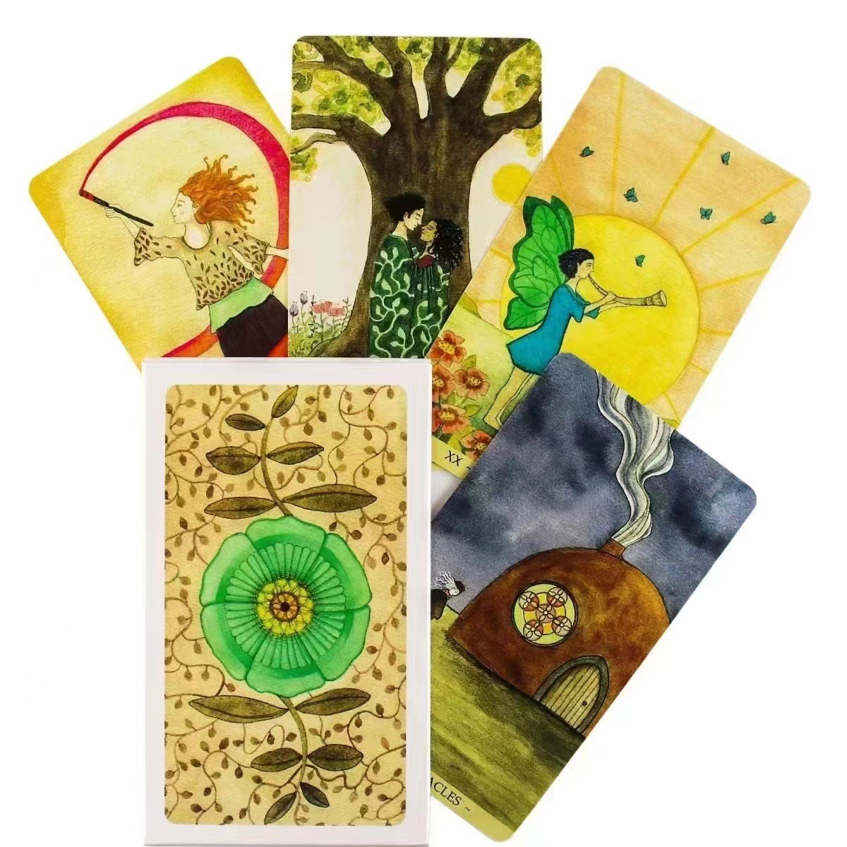 Tarot Deck With Guidebook - Original Tarot Cards Durable Mara Lunne