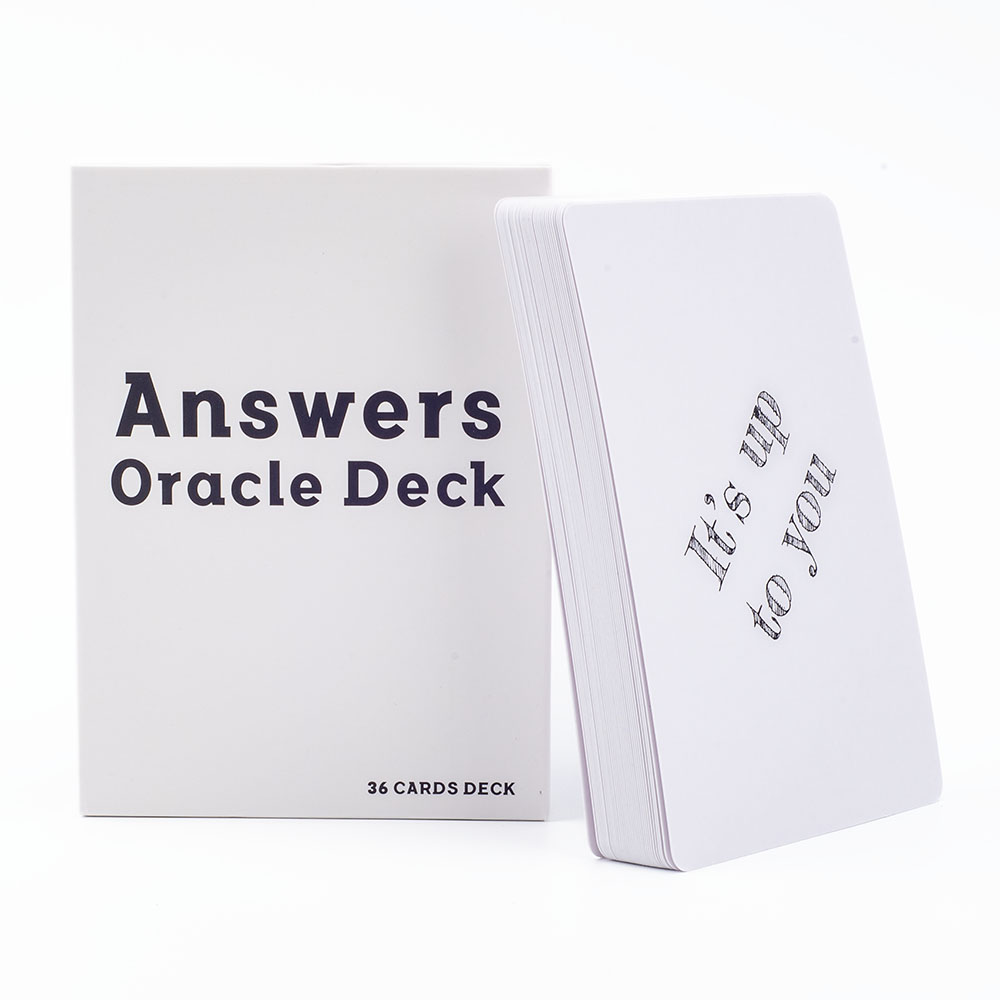 Answers Oracle Deck 36 Cards M - Tarot Deck With Guidebook review and price