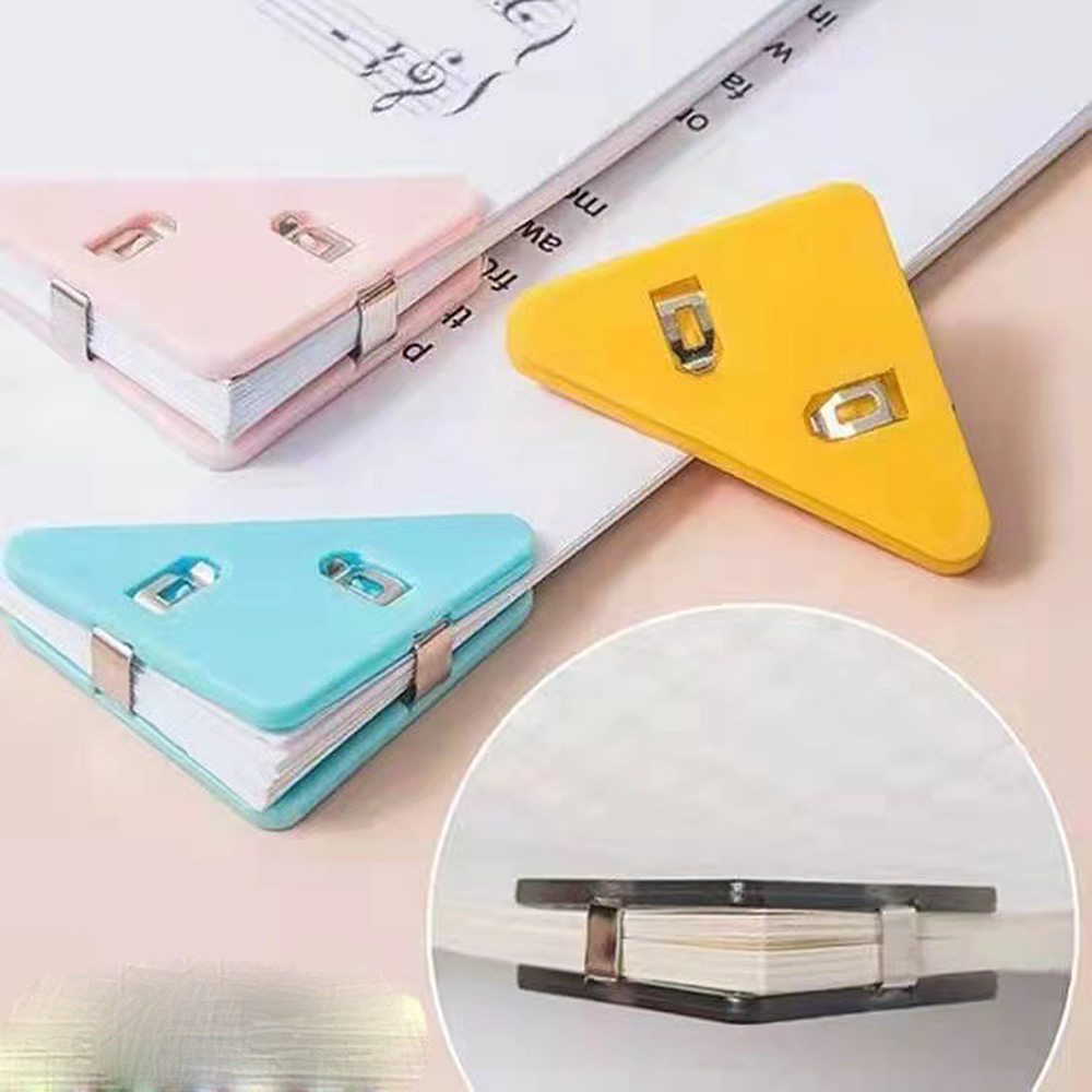 30Pcs Creative Triangle Clips  - Stationery Books review and price