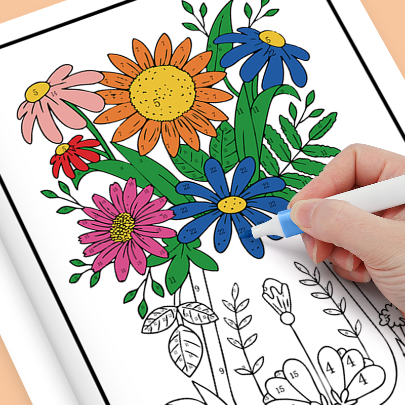 Color by Number for Adults Col - Adult Coloring Book Stress Relief review and price