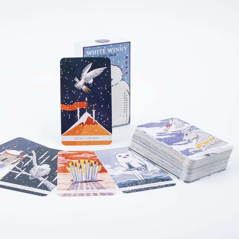 White Winny Tarot English Edit - Tarot Deck With Guidebook review and price