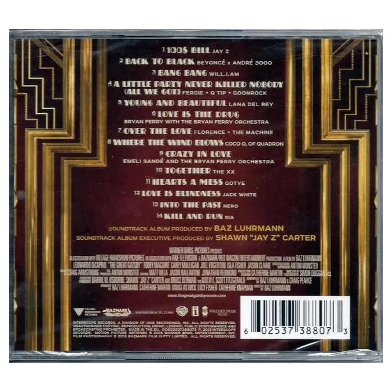 Original Soundtrack CD Album f - Movies review and price