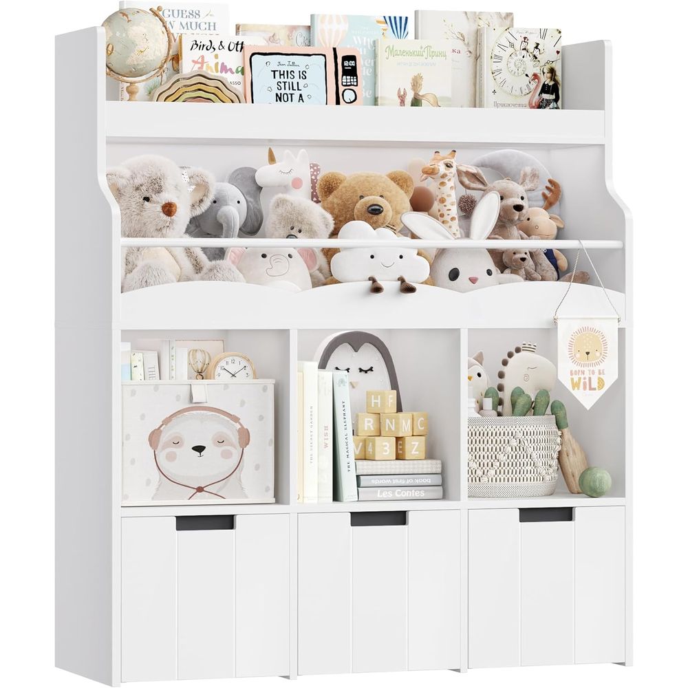 Kids Toy Storage Organizer wit - Books review and price