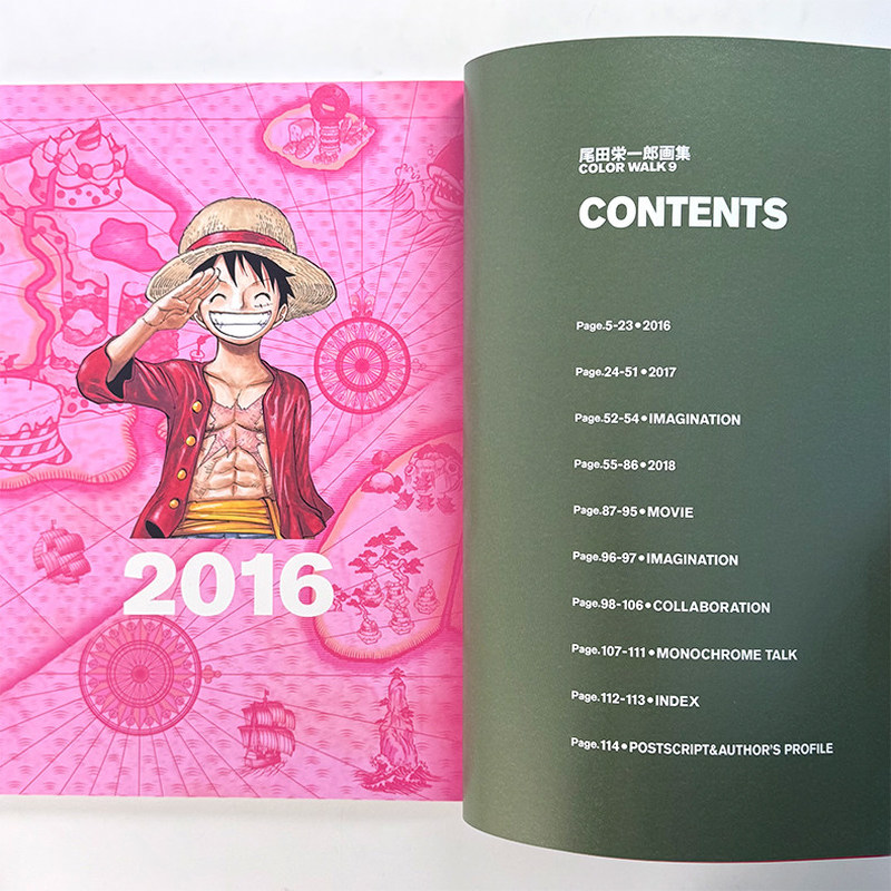 One Piece Illustration Book Co - Stationery Books review and price