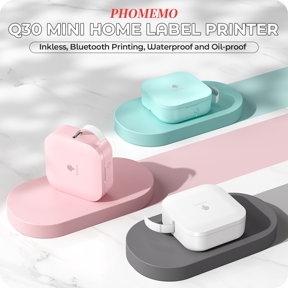 【New】Phomemo Q30 Mini Label Pr - Mini Pocket Thermal Printer Paper Roll review and price