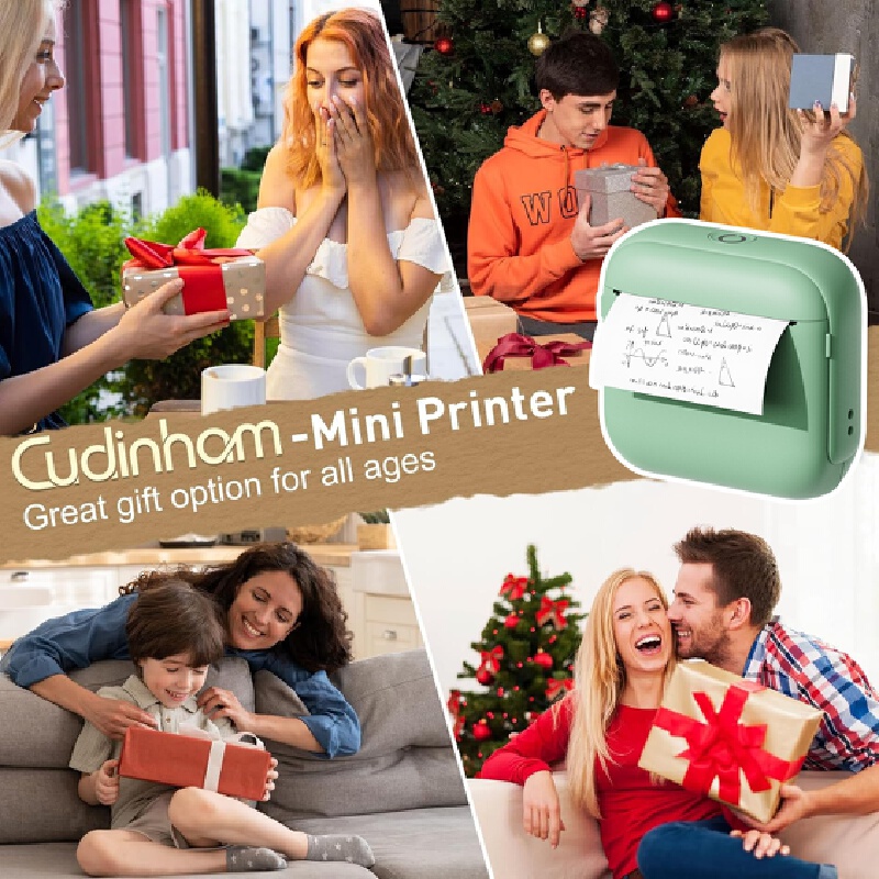 Mini Pocket Bluetooth Inkless  - Mini Pocket Thermal Printer Paper Roll review and price