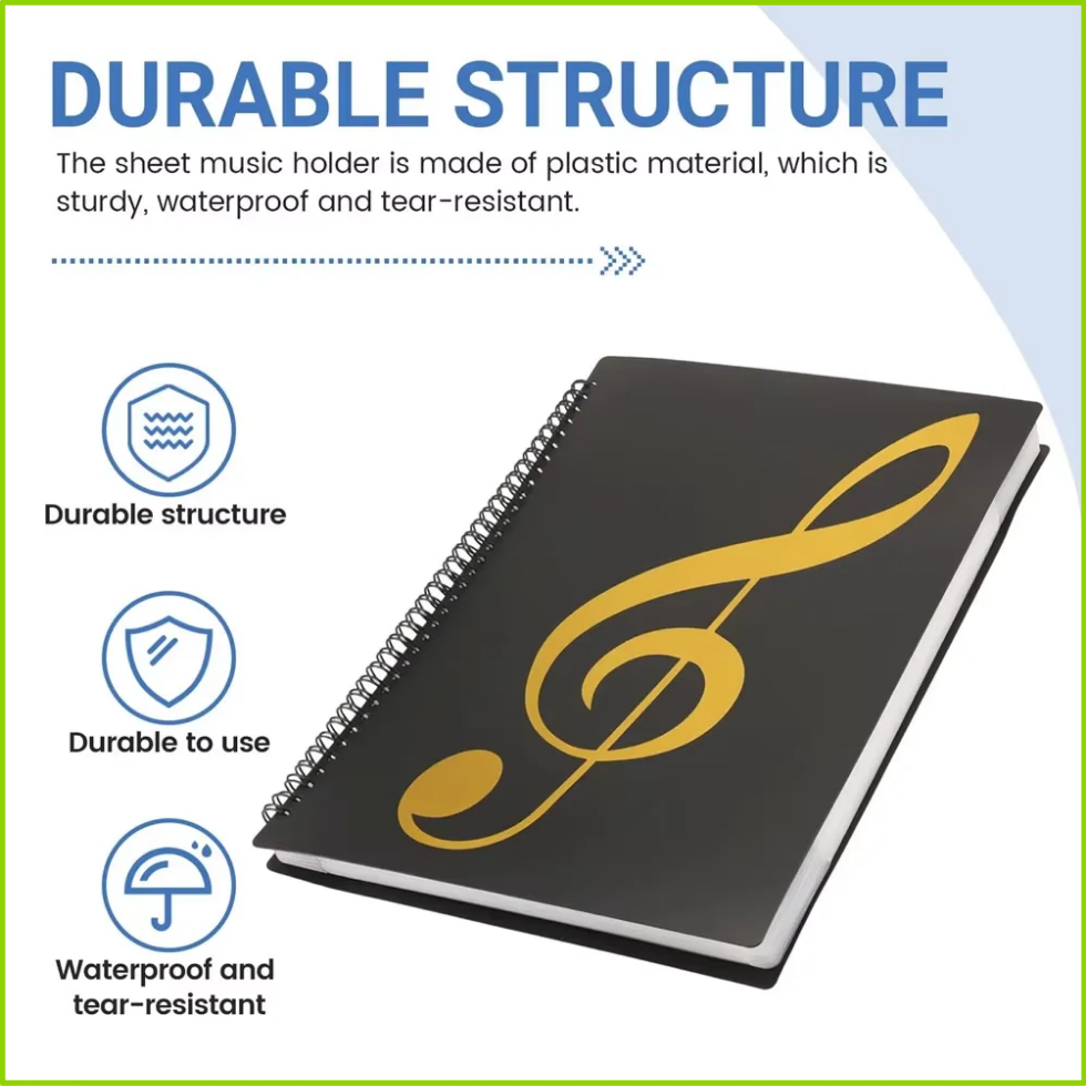 Flexible 40 Pages Piano Music  - Blank Sheet Music Notebook review and price